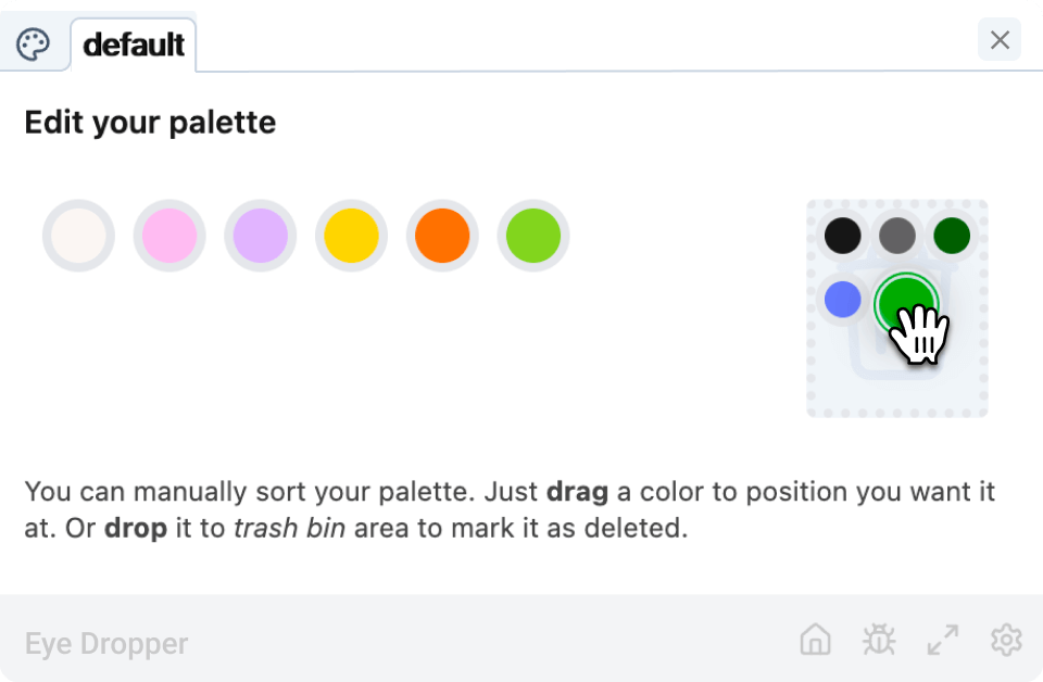 Organize your colors